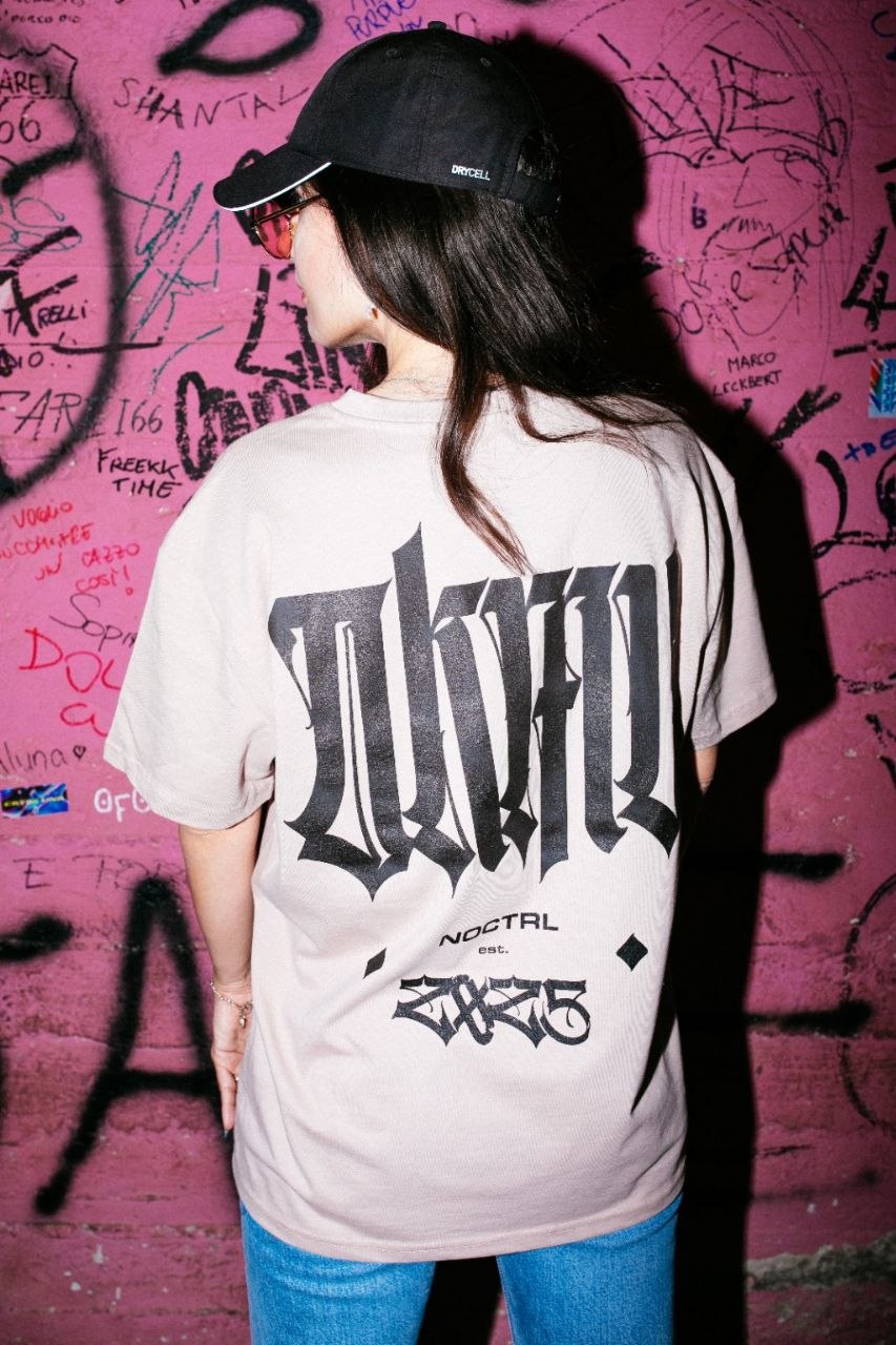 T-shirt Oversize Don't kill my vibe limited edition Pink