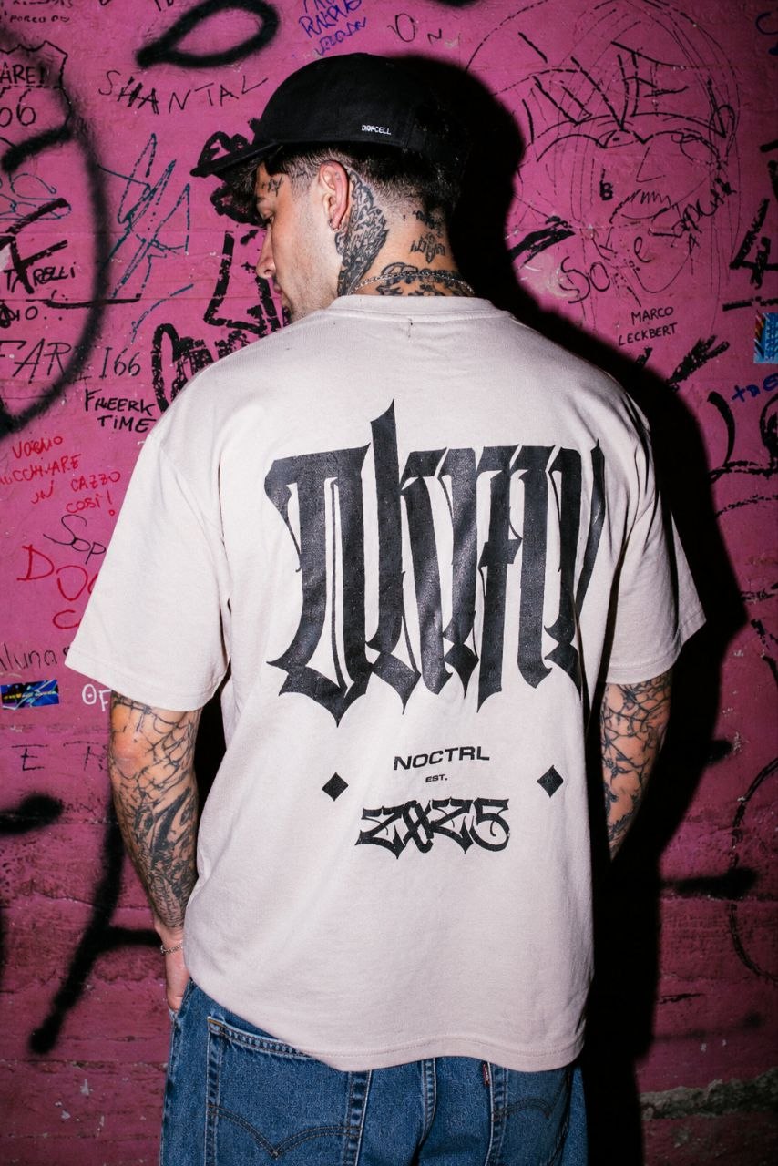 T-shirt Oversize Don't kill my vibe limited edition Pink