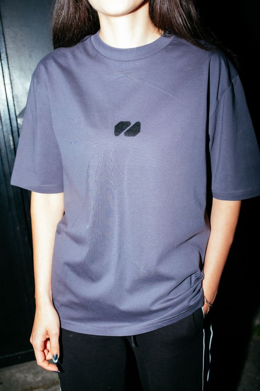 T-shirt oversize Stay Oflline and Dance Grey edition