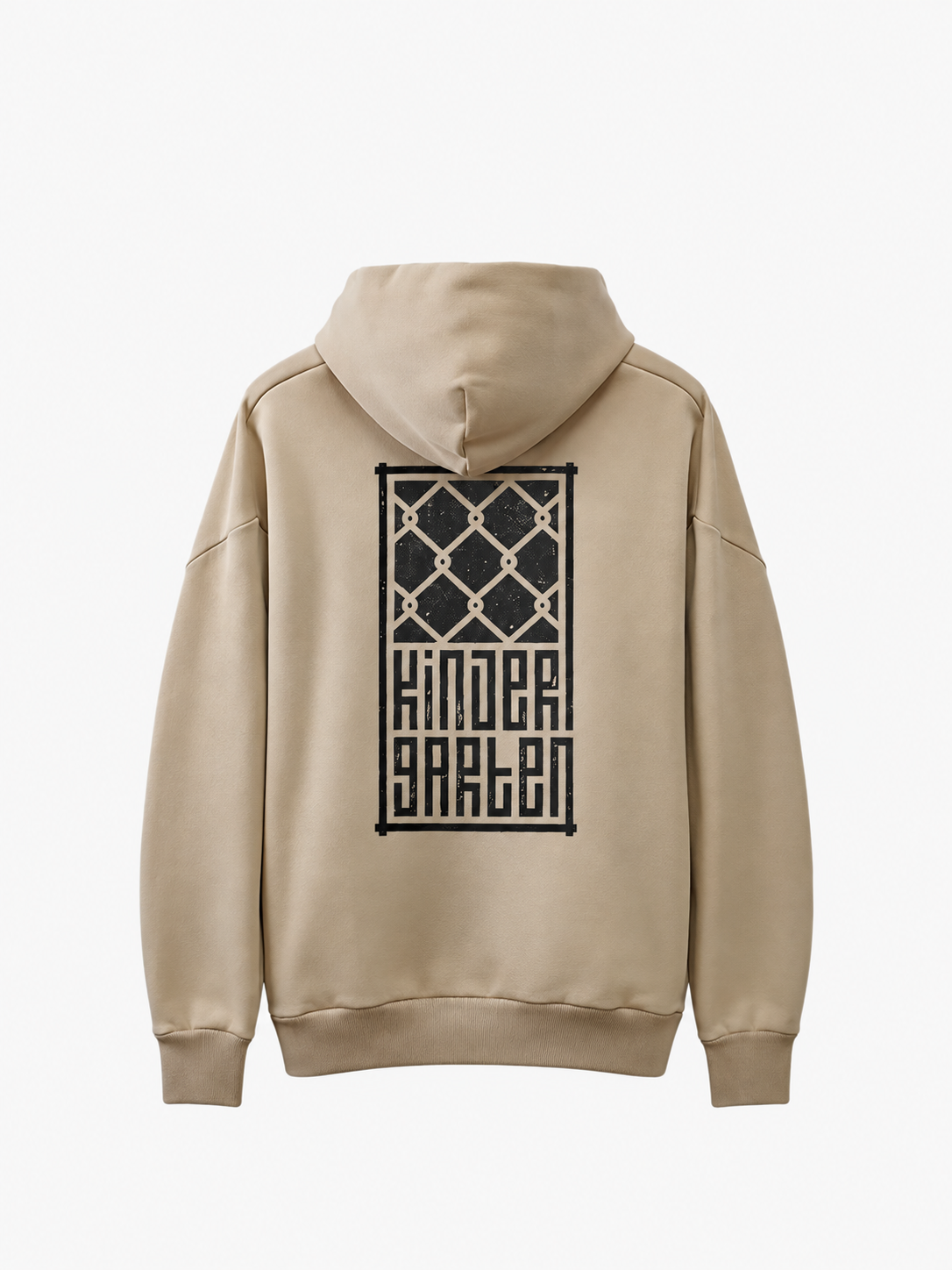 Kindergarten hoodie NOCTRL beidge cream oversize