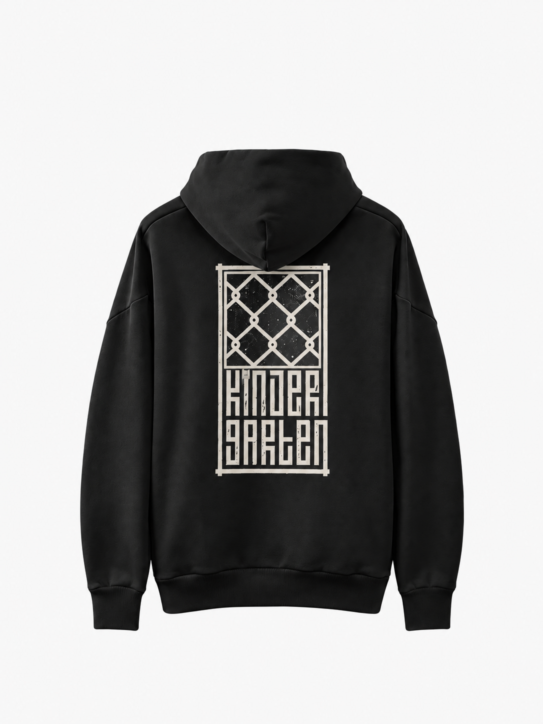 Kindergarten hoodie NOCTRL black oversize