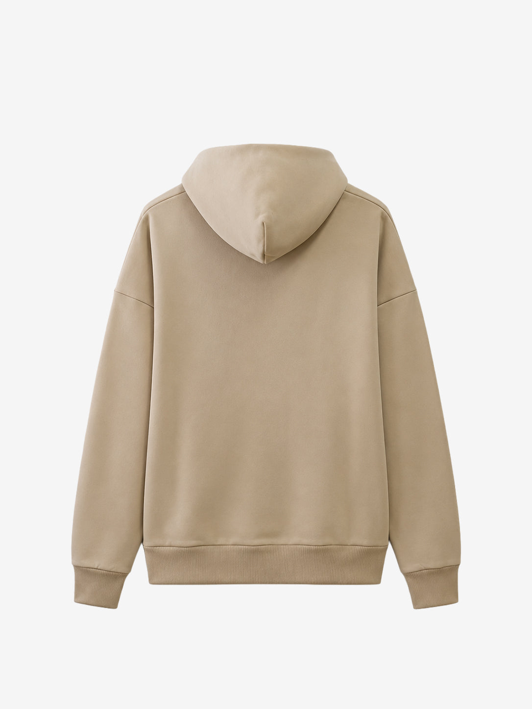 Basic hoodie NOCTRL beidge cream oversize