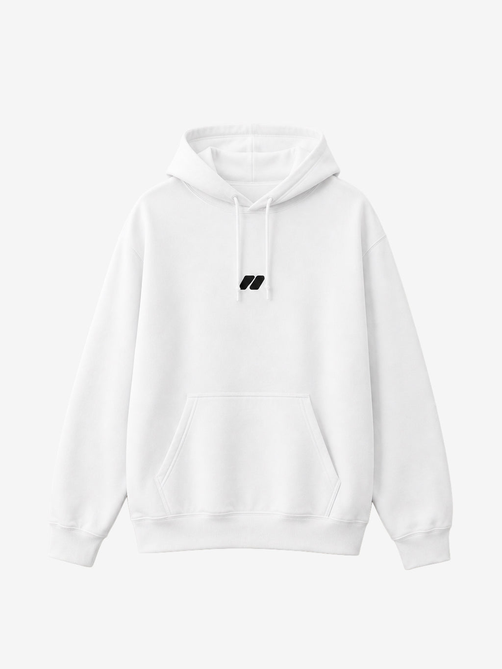 Kindergarten clubbing oversize White Hoodie