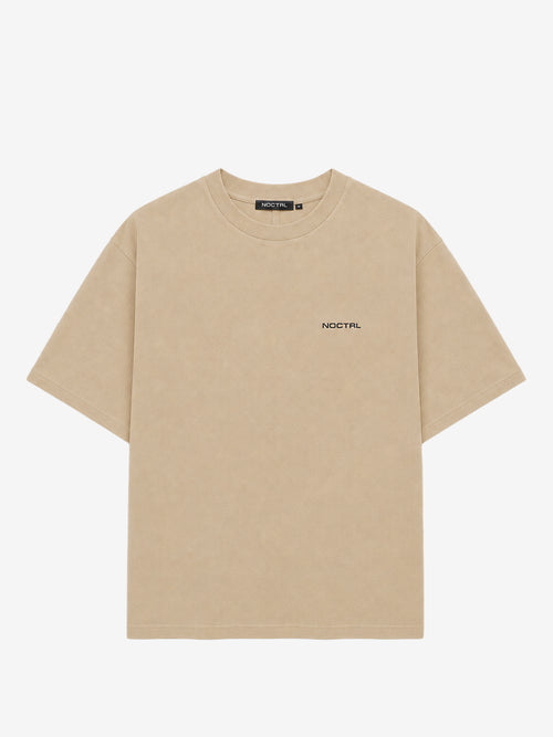 Basic tee NOCTRL beidge cream oversize