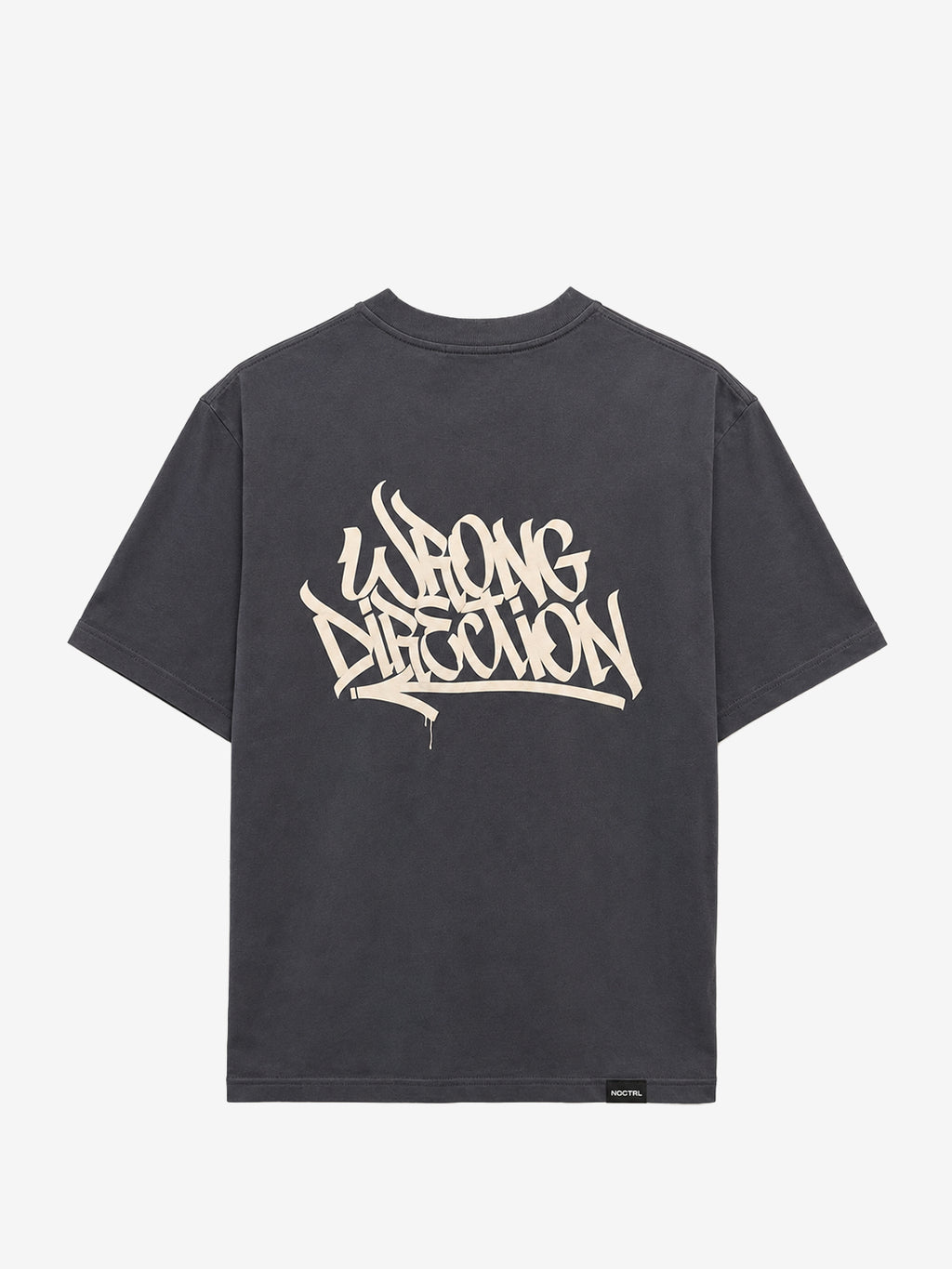 Wrong direction tee NOCTRL grey oversize
